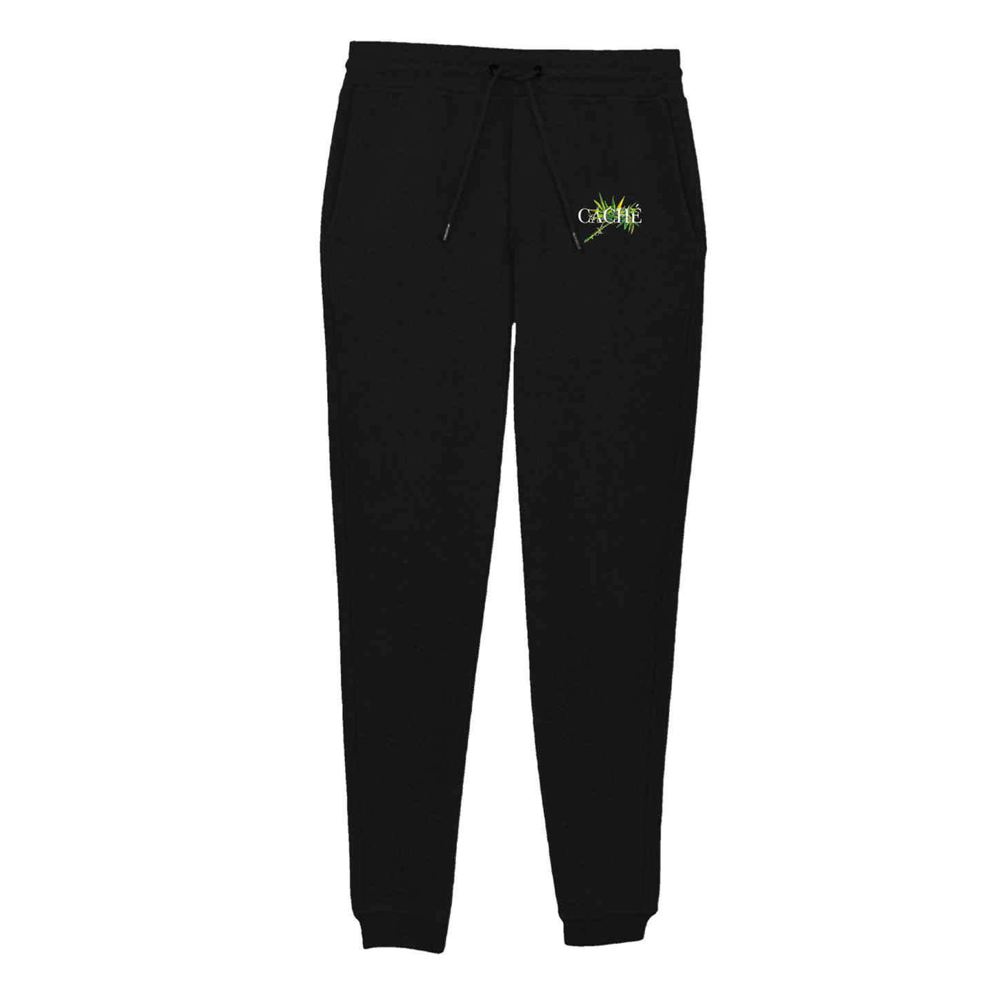 Japan Collection: Bamboo Joggers — Black, front