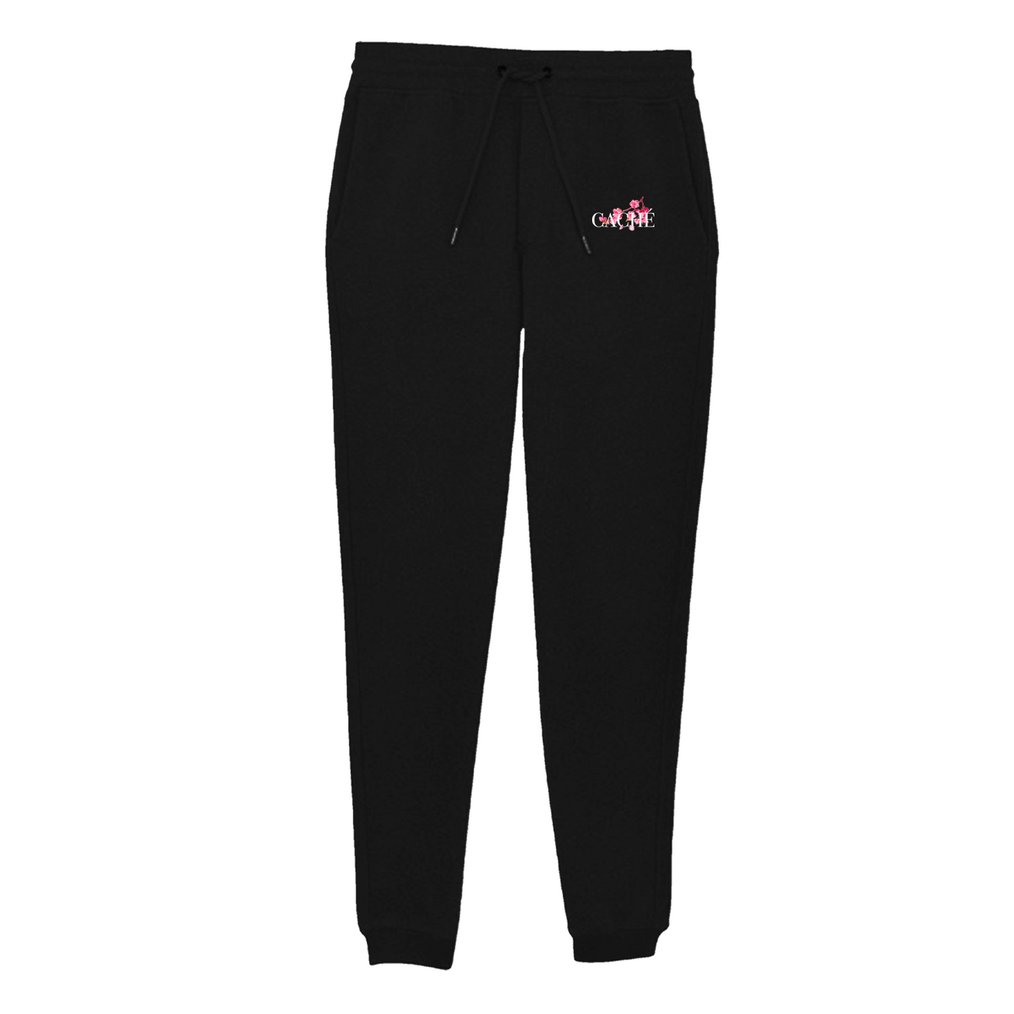 Japan Collection: Sakura Joggers — Black, front