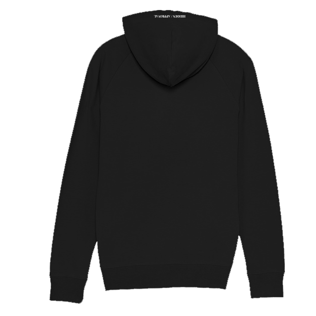 Tag Collection: Hoodie — Black, back