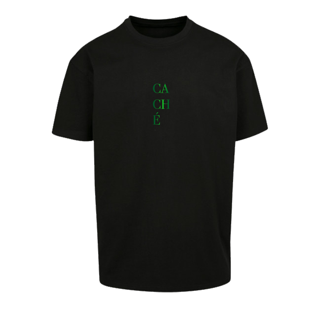 Gradient Collection: Tee — Green / Black, front