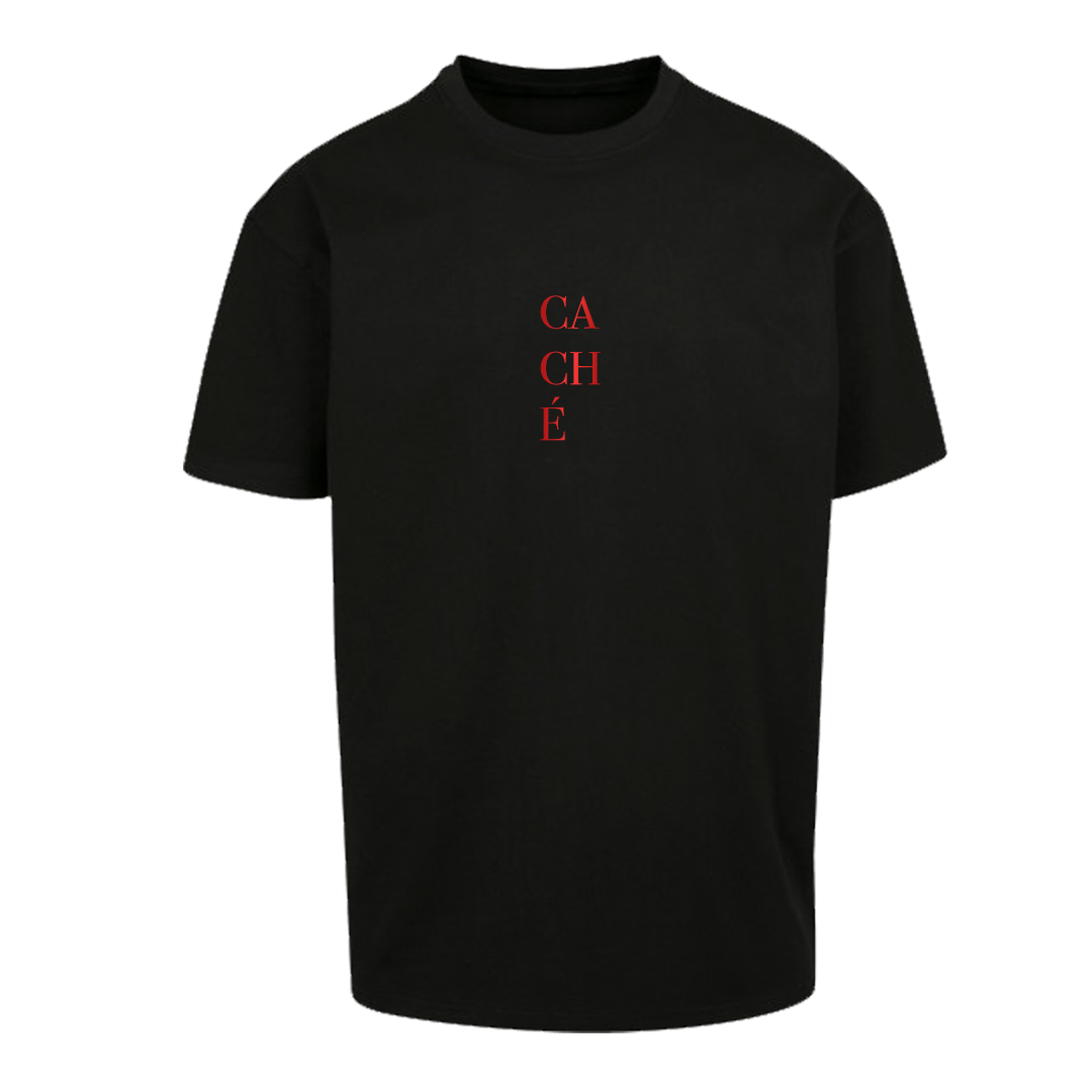 Gradient Collection: Tee — Red / Black, front