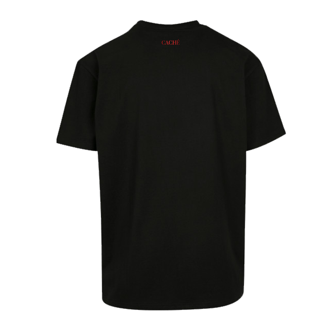 Gradient Collection: Tee — Red / Black, back