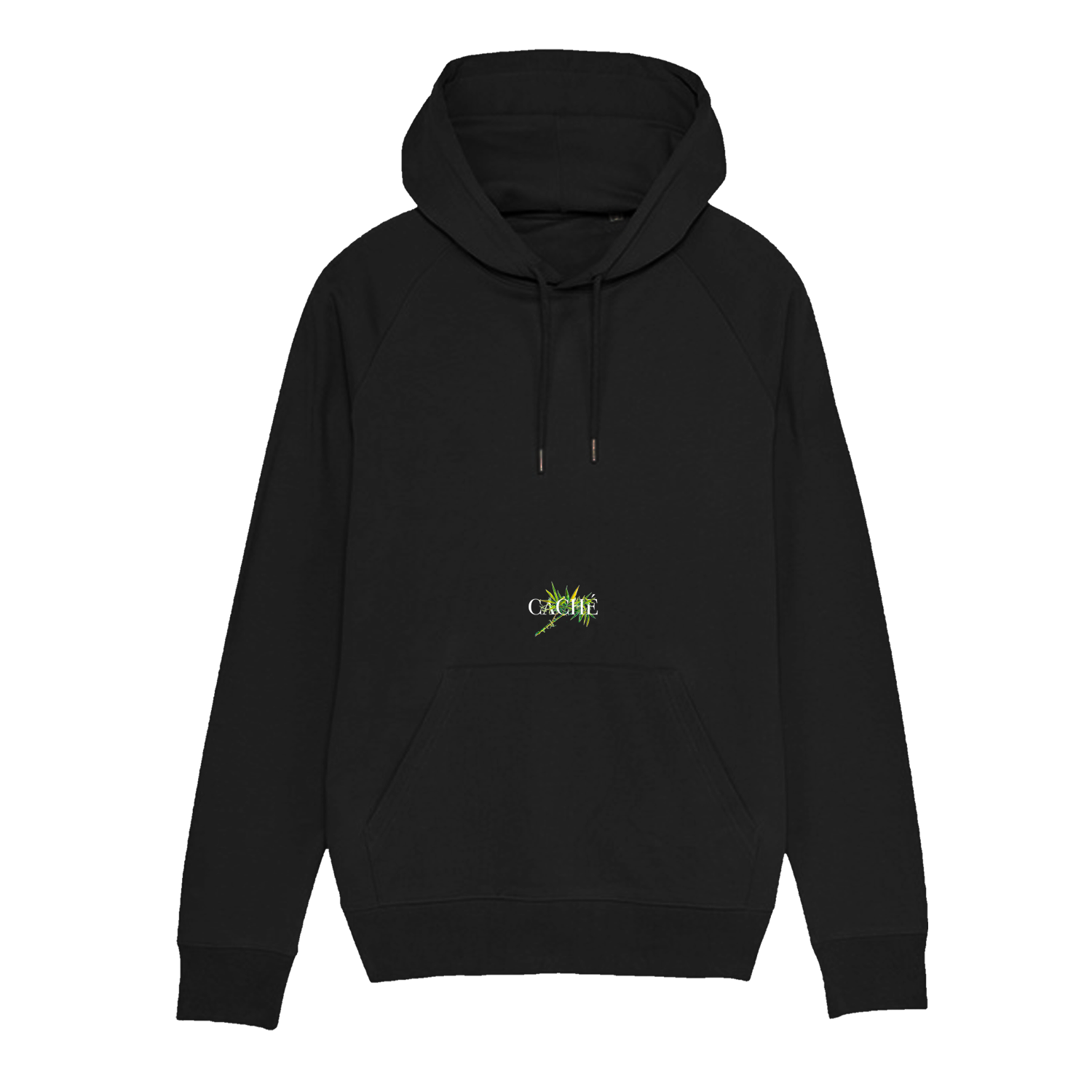 Japan Collection: Bamboo Hoodie — Black, front