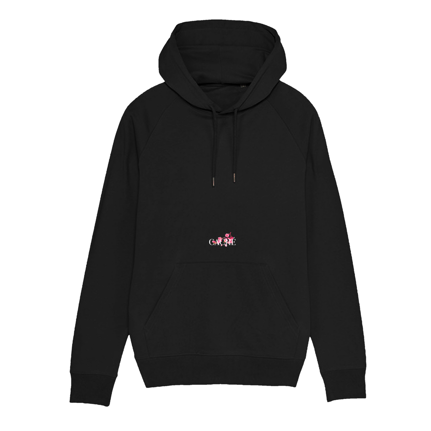 Japan Collection: Sakura Hoodie — Black, front