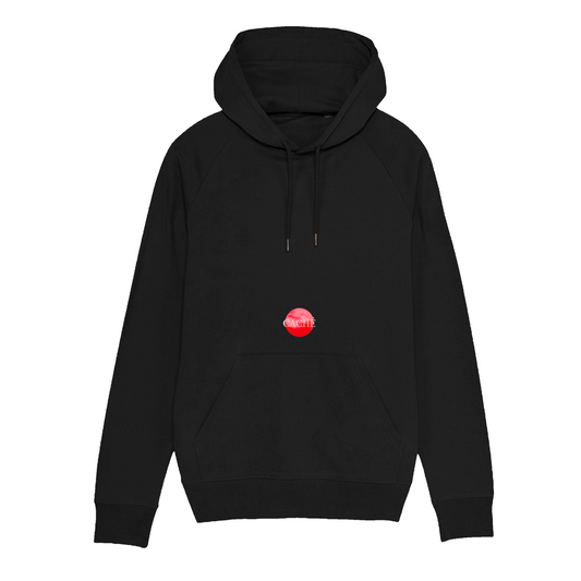 Japan Collection: Red Sun Hoodie — Black, front