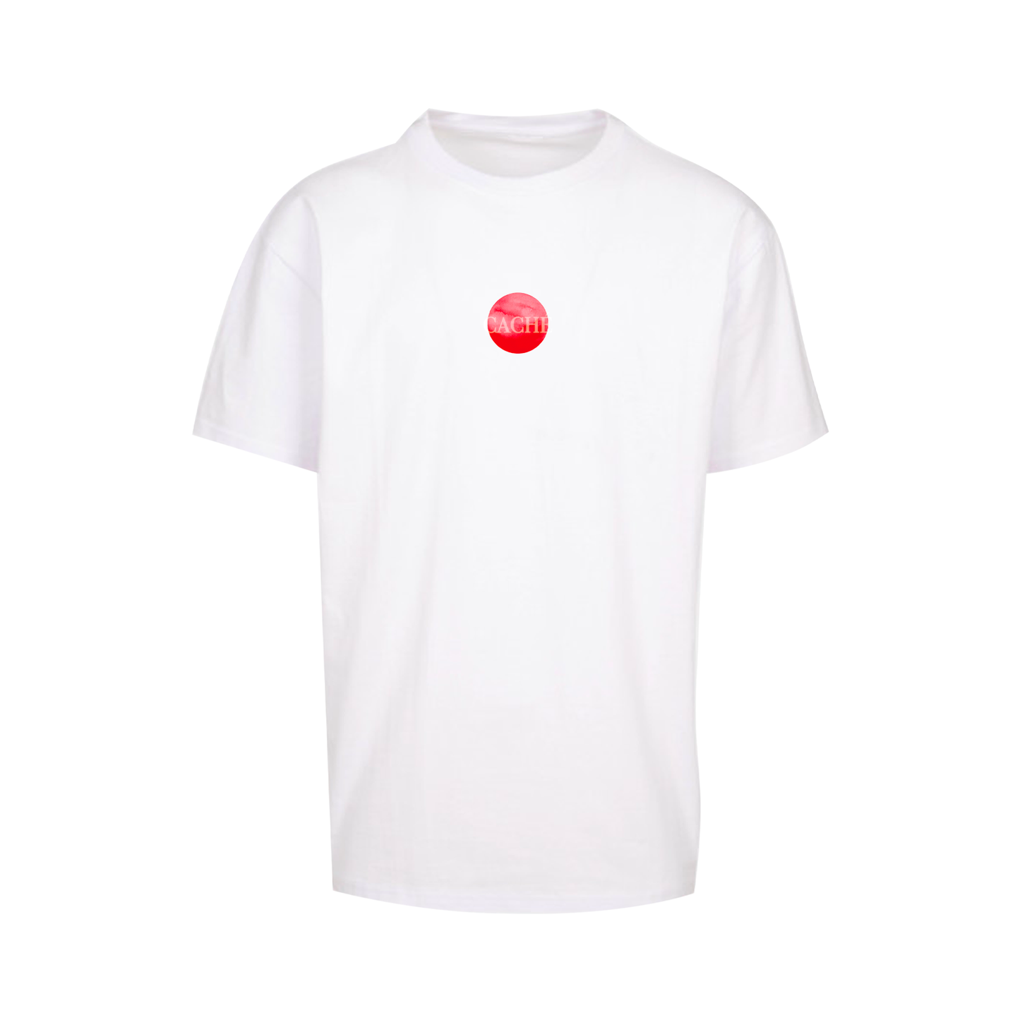 Japan Collection: Red Sun Tee — White, front