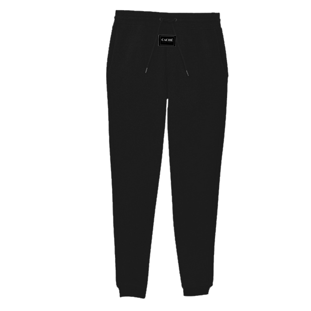 Tag Collection: Joggers — Black, front