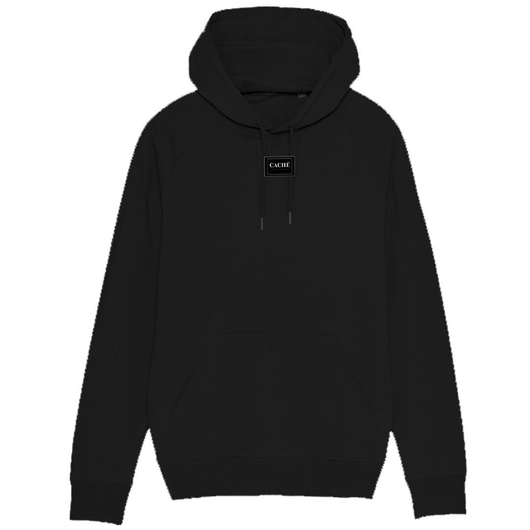 Tag Collection: Hoodie — Black, front